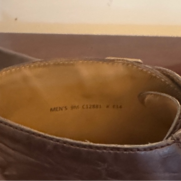 Cole Haan Dark Brown Leather Chukka Boots - brand new and never worn sz 9 - Picture 8 of 8